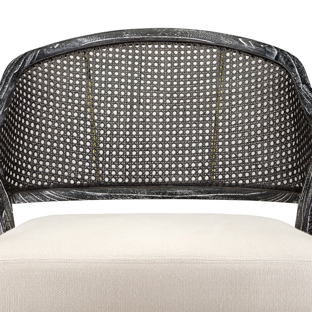 Edward Lounge Chair - Jet Black