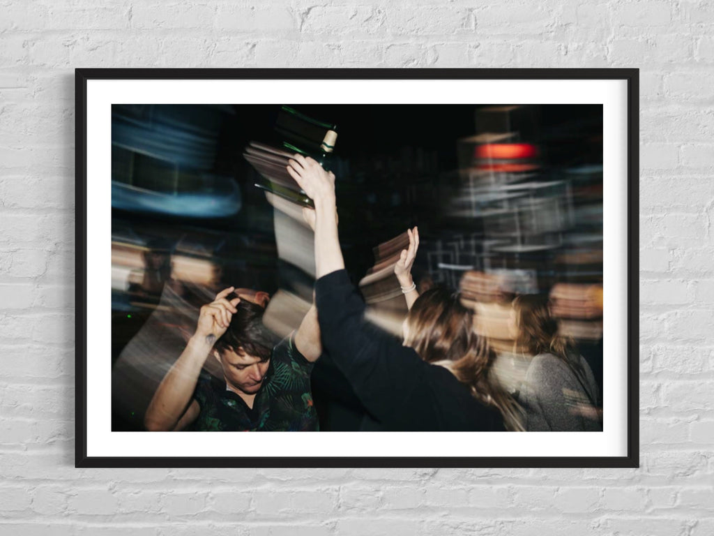 Energetic Scene Of People On Dancefloor At Nightclub Via Getty Images Gallery Print