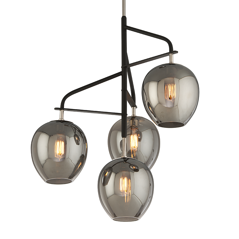 Odyssey Pendant 34" - Carbide Black Polished Nickel