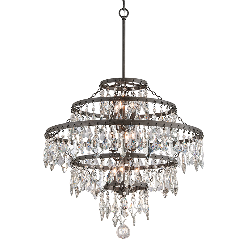 Meritage Chandelier 33" - Graphite