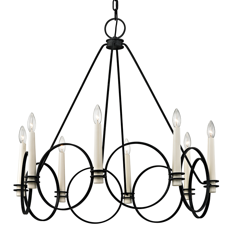 Juliette Chandelier 31" - Country Iron