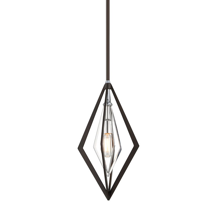 Javelin Pendant - Bronze With Polished Stainless