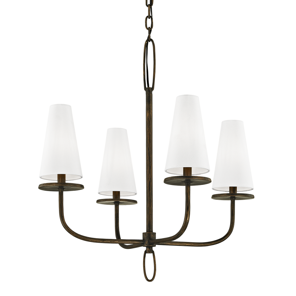 Marcel Chandelier 26" - Pompeii Bronze