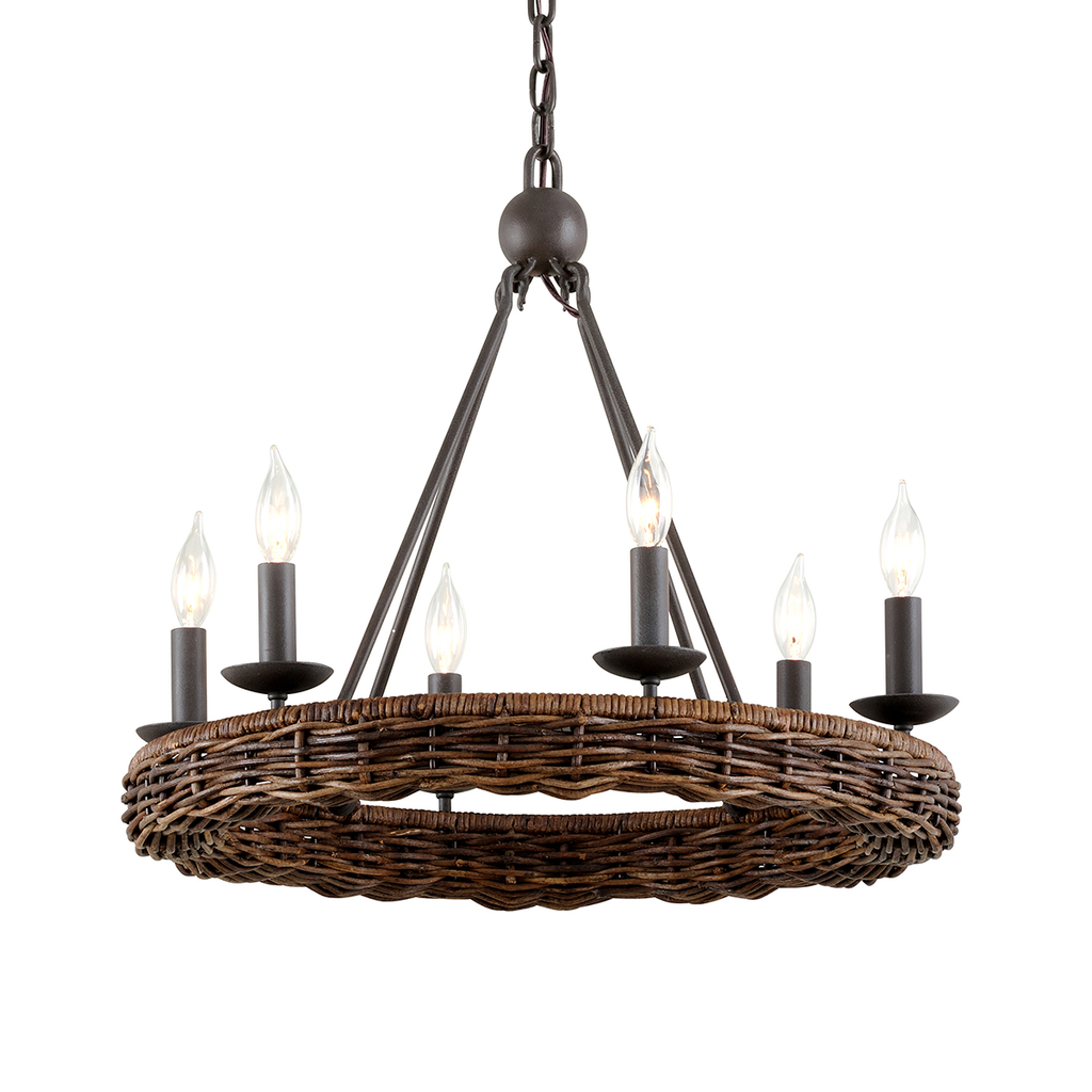 Nest Chandelier 20" - Brooklyn Bronze