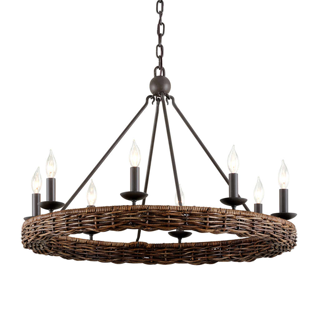 Nest Chandelier 21" - Brooklyn Bronze