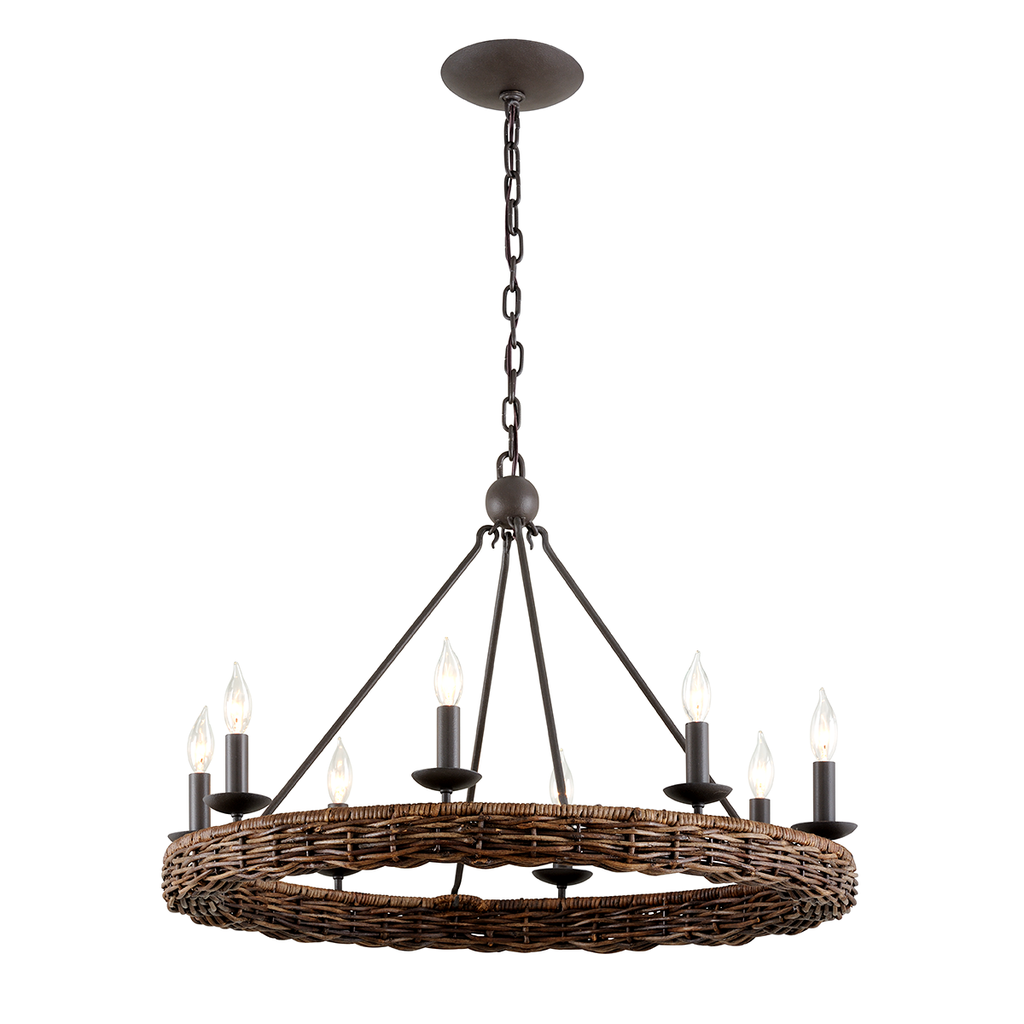 Nest Chandelier 21" - Brooklyn Bronze