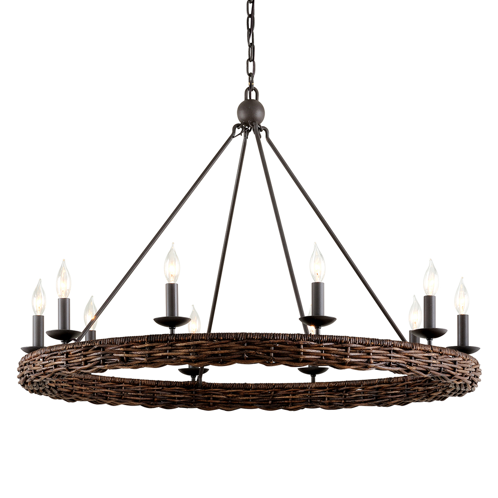 Nest Chandelier 27" - Brooklyn Bronze