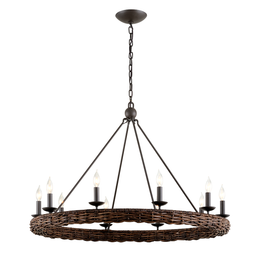 Nest Chandelier 27" - Brooklyn Bronze