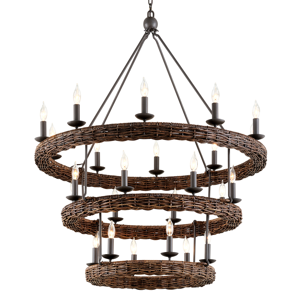 Nest Chandelier 49" - Brooklyn Bronze