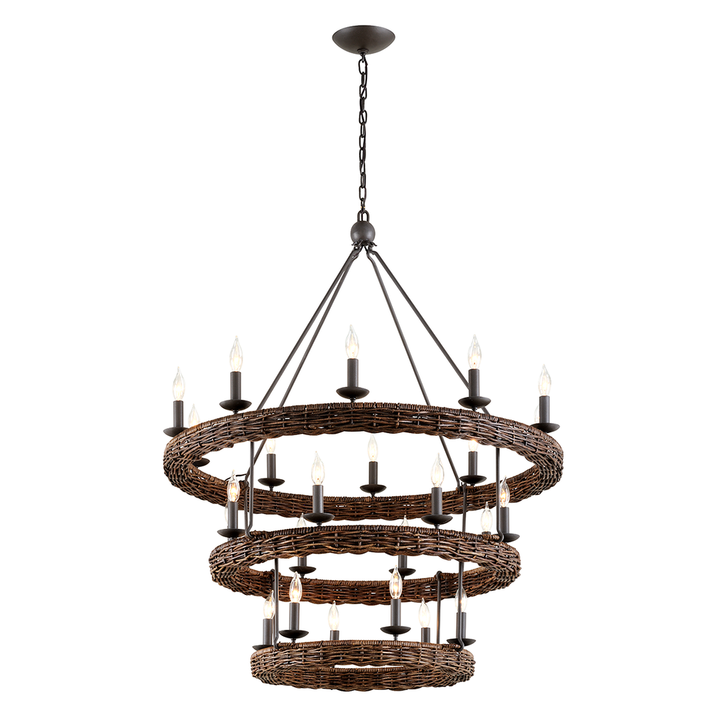 Nest Chandelier 49" - Brooklyn Bronze