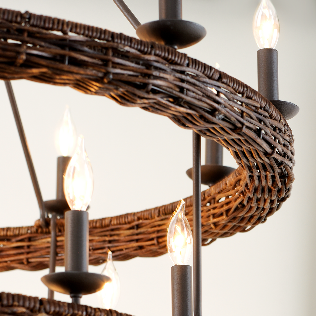 Nest Chandelier 49" - Brooklyn Bronze