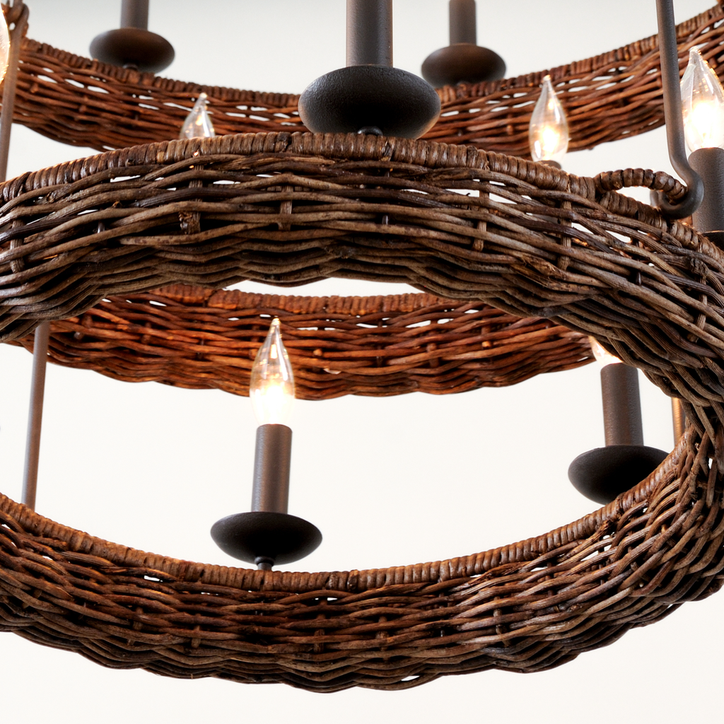 Nest Chandelier 49" - Brooklyn Bronze