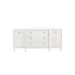 Fairfax 3-Drawer 2-Door Cabinet - Vanilla