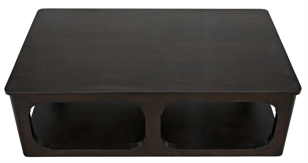 Gimso Coffee Table, Small, Alder - Espresso