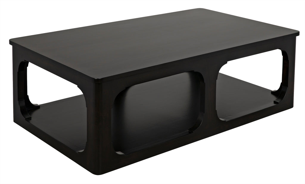 Gimso Coffee Table, Small, Alder - Espresso