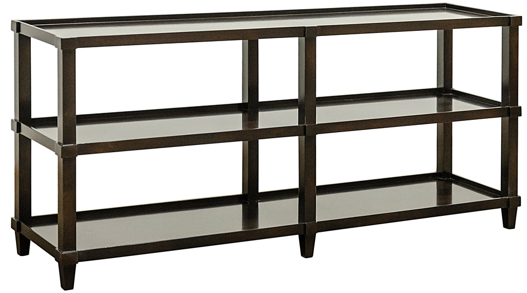 Lilia Console, Alder - Espresso