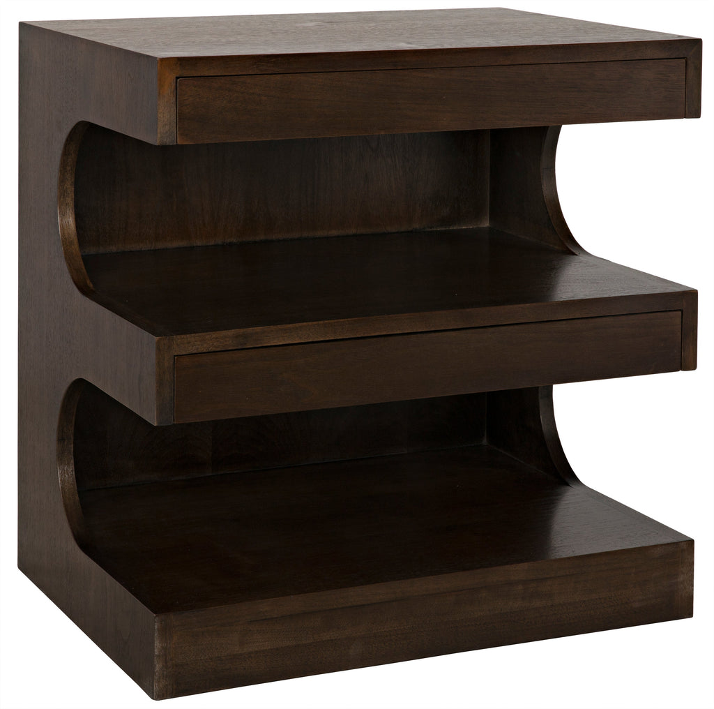 Radcliff Side Table, Walnut - Light Shellac