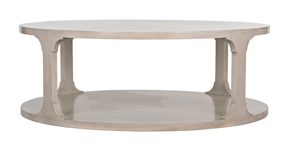 Gimso Round Coffee Table, Alder - Sand