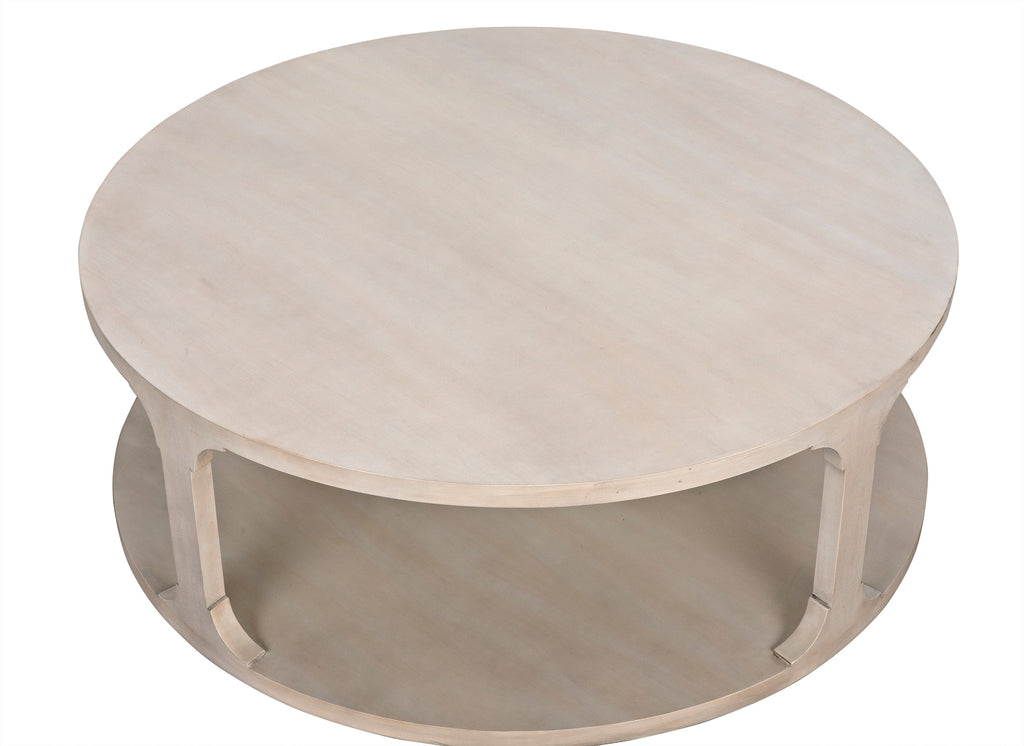 Gimso Round Coffee Table, Alder - Sand