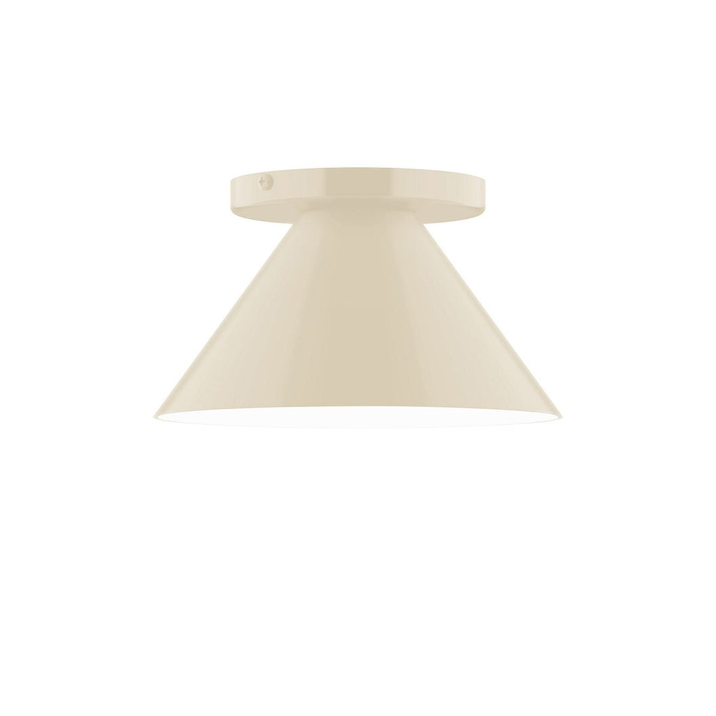 8" Axis Mini Cone Flush Mount, Cream - FMD421-16