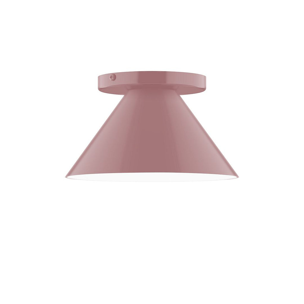 8" Axis Mini Cone Flush Mount, Mauve - FMD421-20