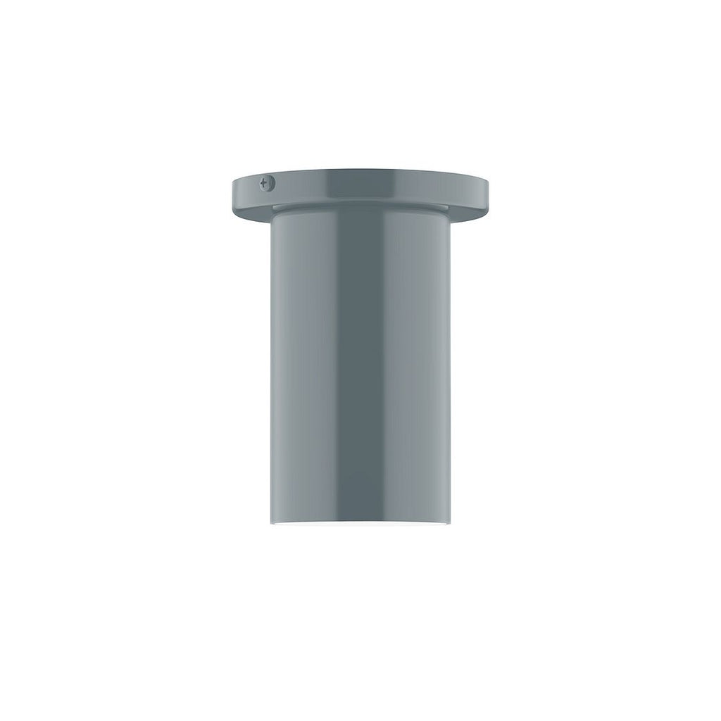 3.5" X 6" Axis Mini Cylinder Flush Mount, Slate Gray - FMD425-40