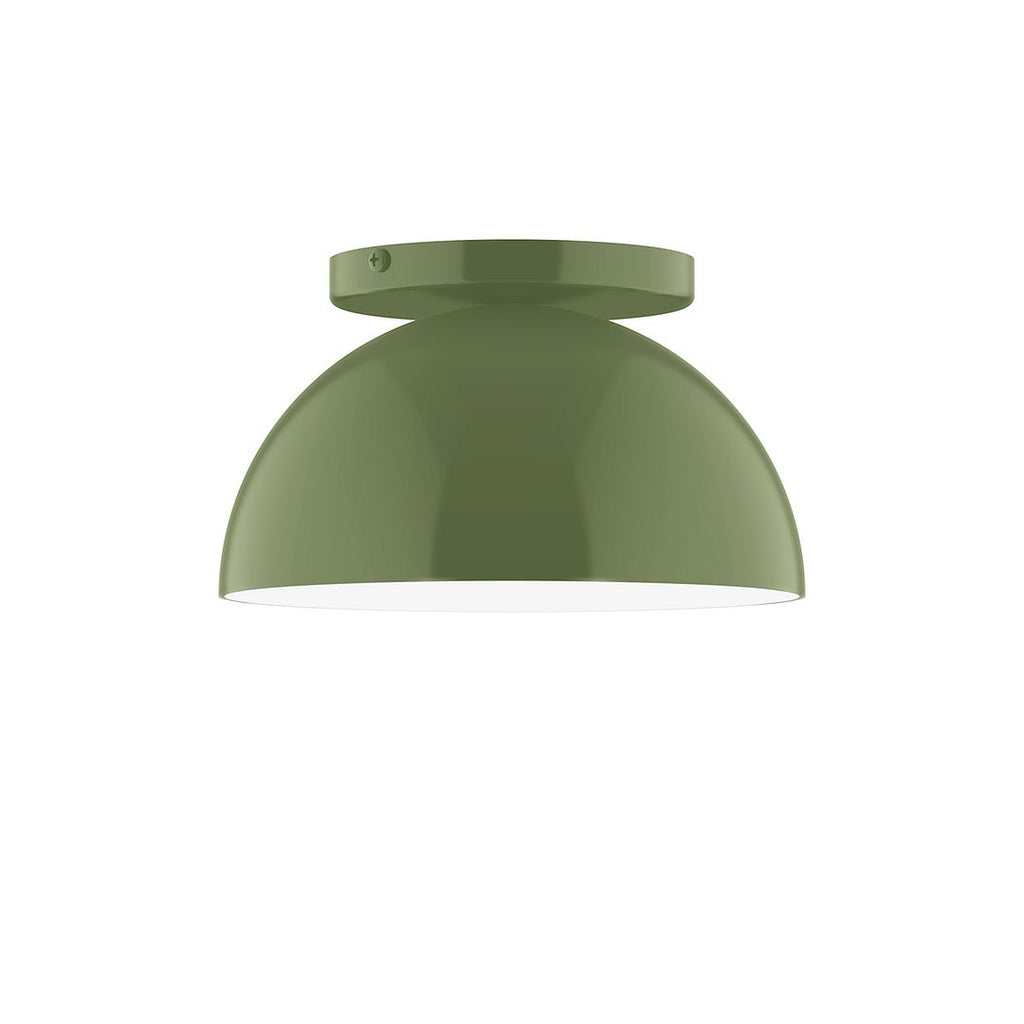 8" Axis Mini Dome Flush Mount, Fern Green - FMD431-22