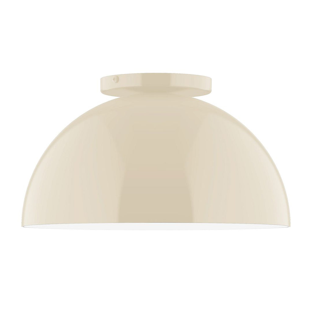 12" Axis Dome Flush Mount, Cream - FMD432-16