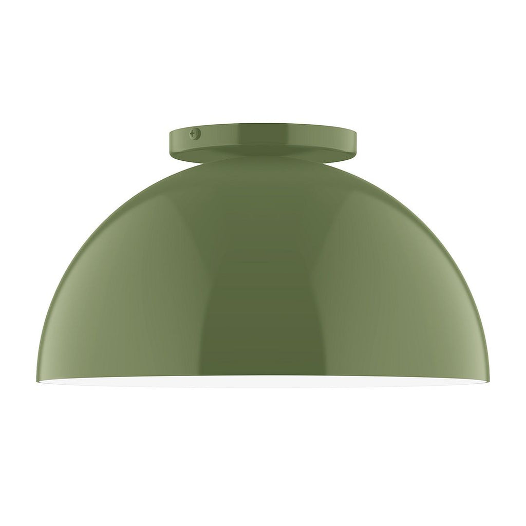 12" Axis Dome Flush Mount, Fern Green - FMD432-22