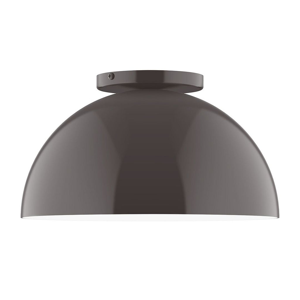 12" Axis Dome Flush Mount, Architectural Bronze - FMD432-51