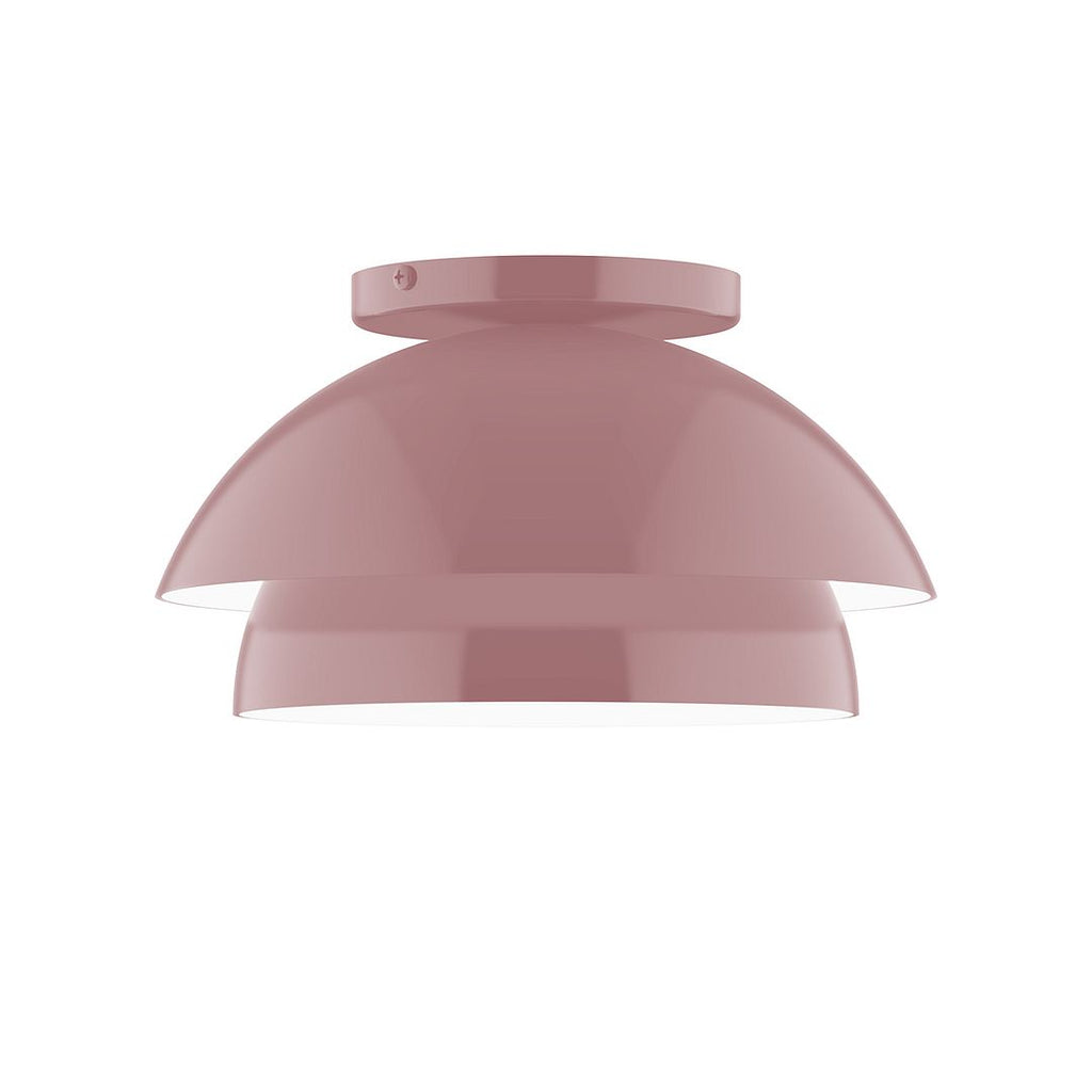 10" Nest Flush Mount, Mauve - FMDX445-20