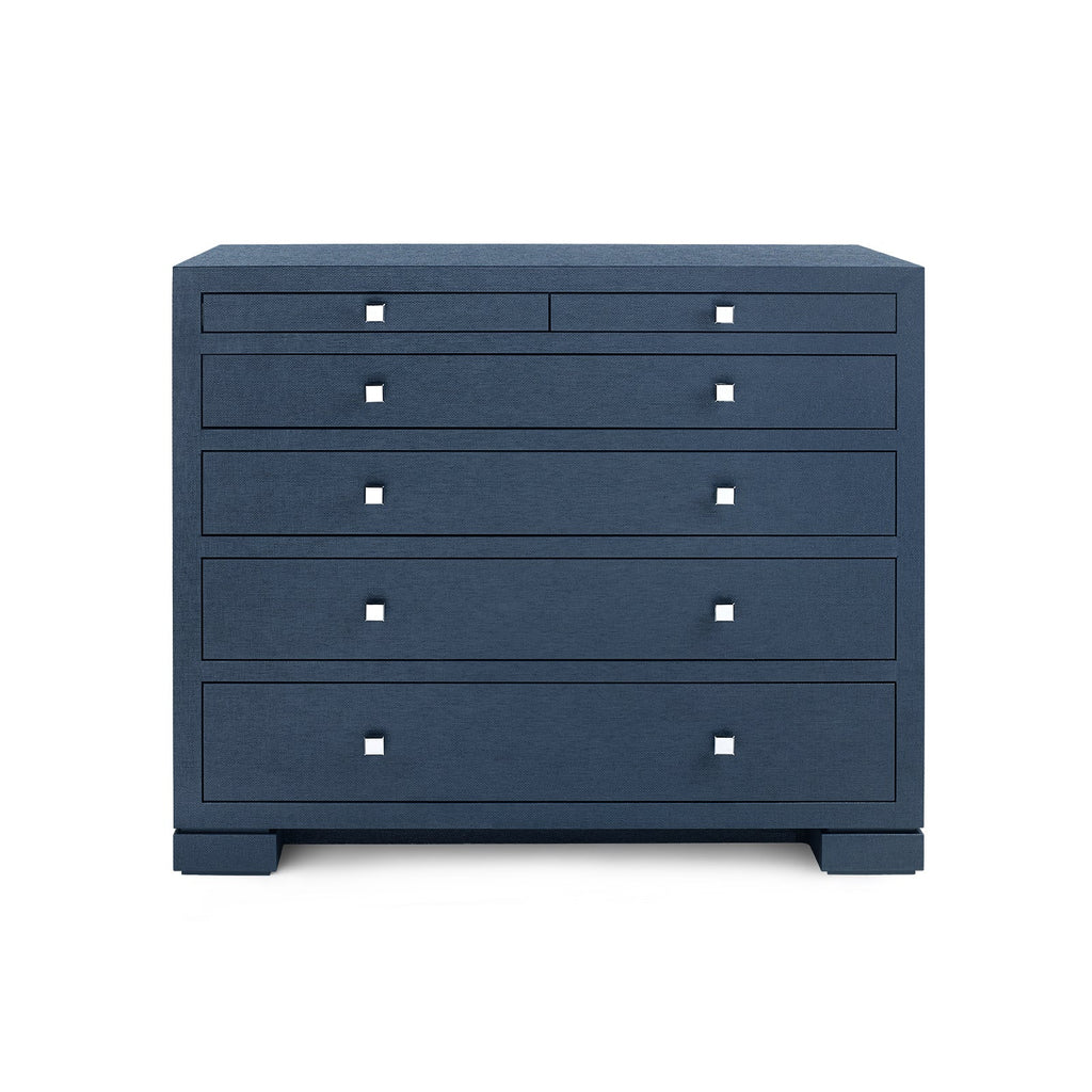 Frances 6-Drawer - Deep Navy