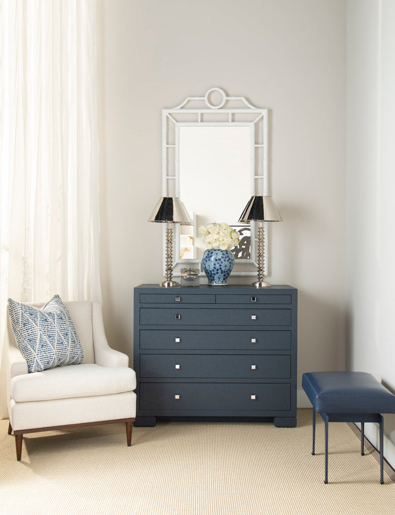 Frances 6-Drawer - Deep Navy