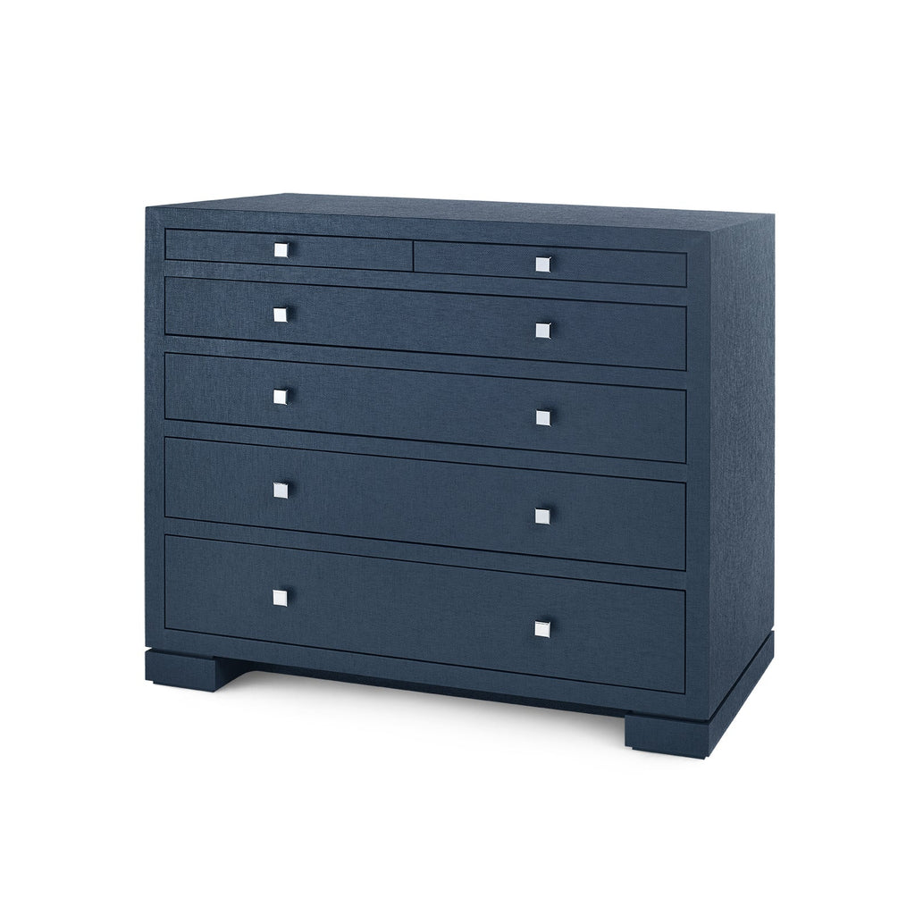 Frances 6-Drawer - Deep Navy