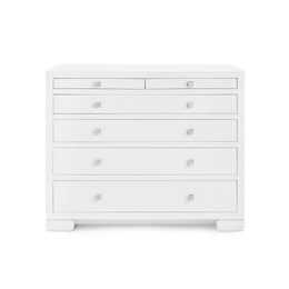 Frances 6-Drawer - Chiffon White