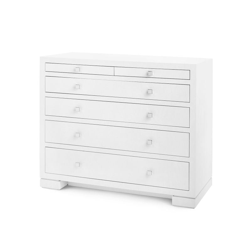 Frances 6-Drawer - Chiffon White