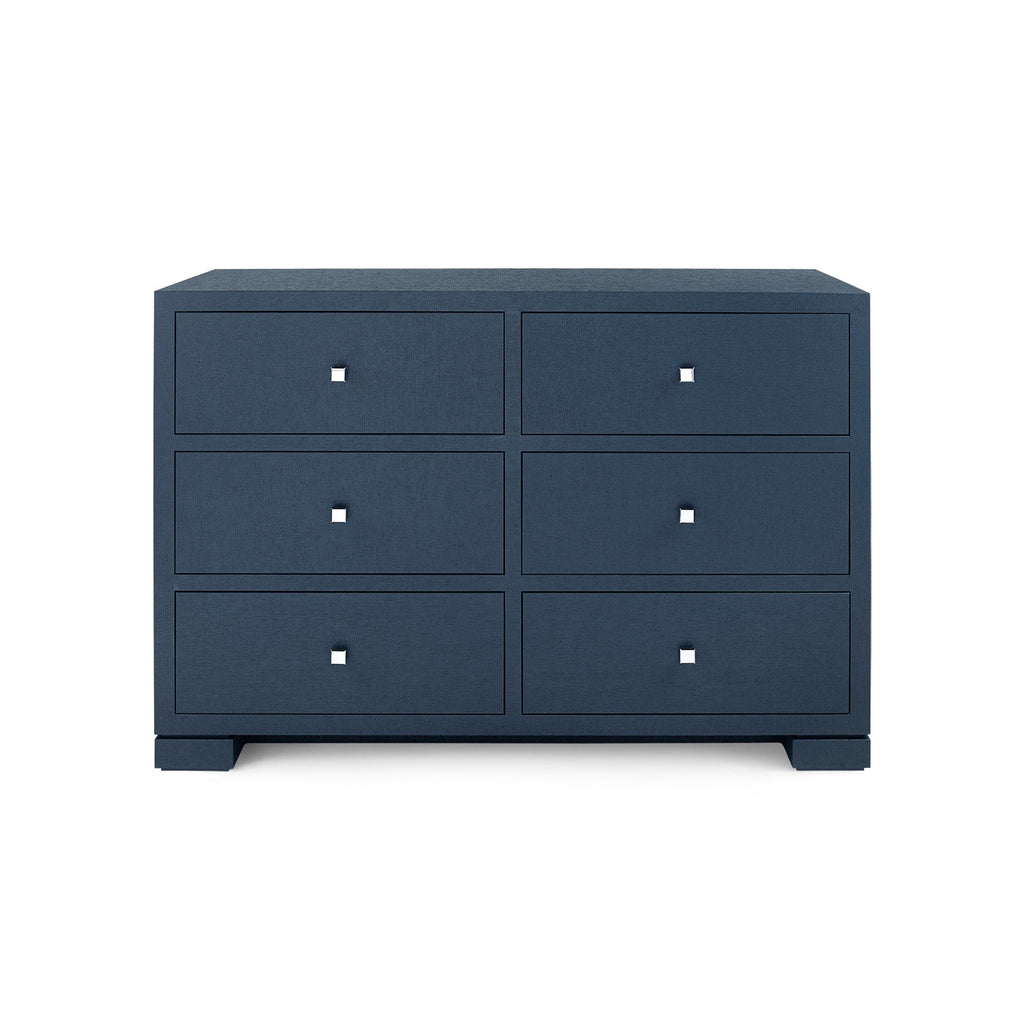 Frances Extra Large 6-Drawer - Deep Navy