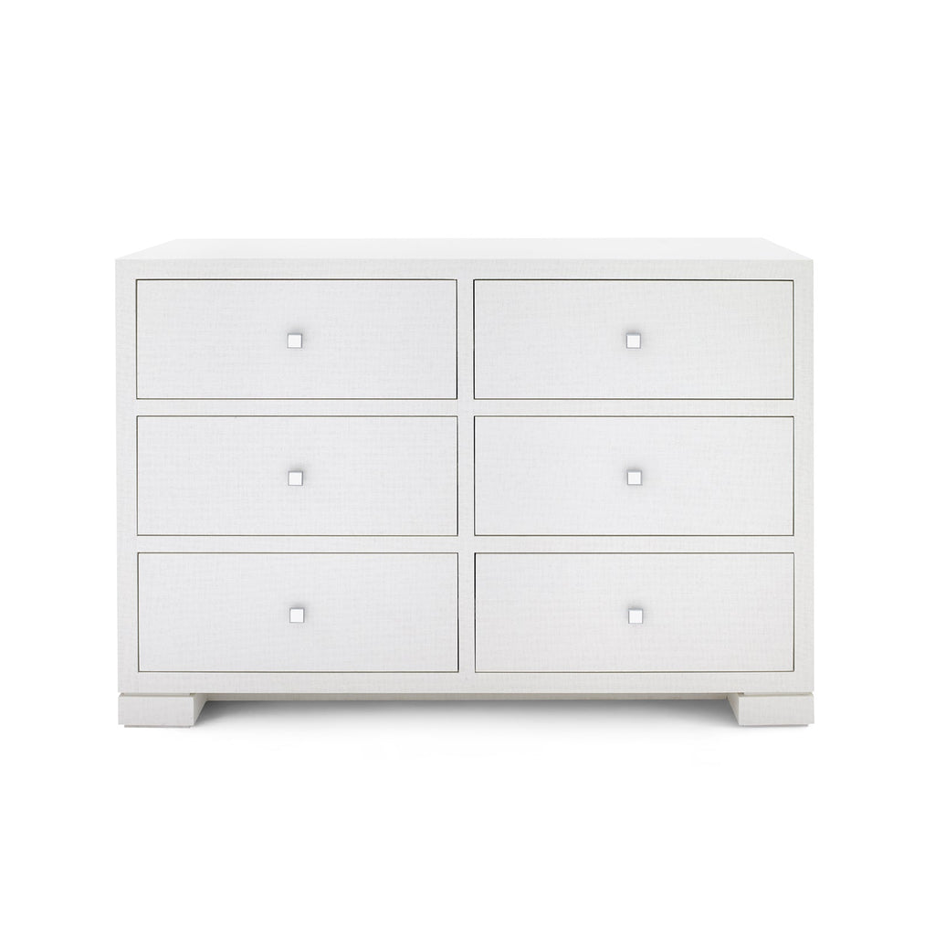 Frances Extra Large 6-Drawer - Chiffon White