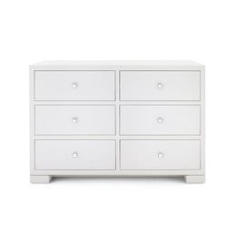 Frances Extra Large 6-Drawer - Chiffon White