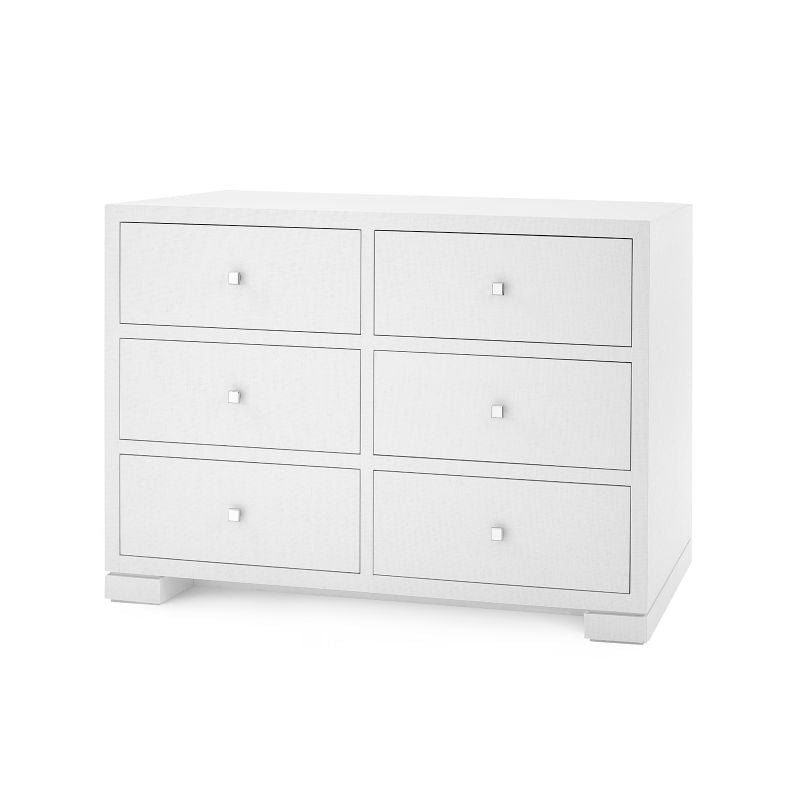 Frances Extra Large 6-Drawer - Chiffon White