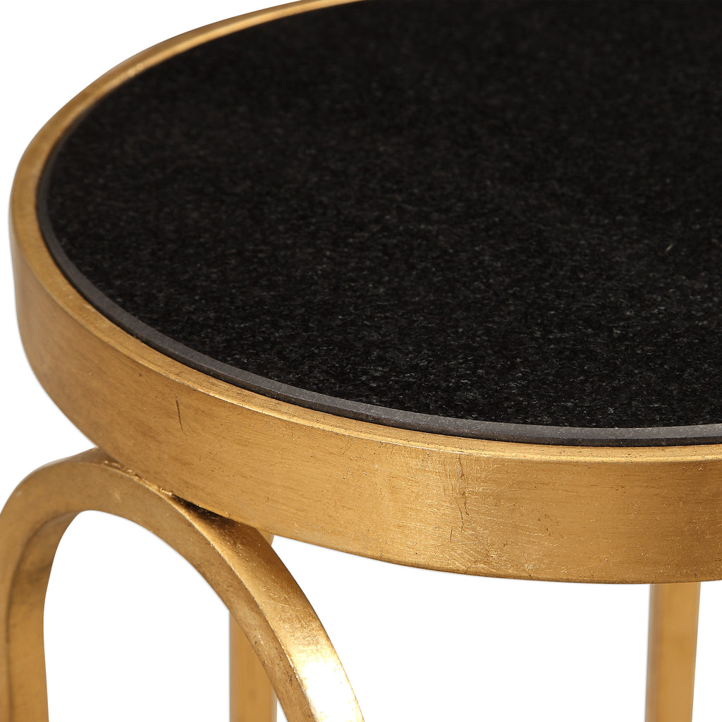 Novalie Gold Accent Table