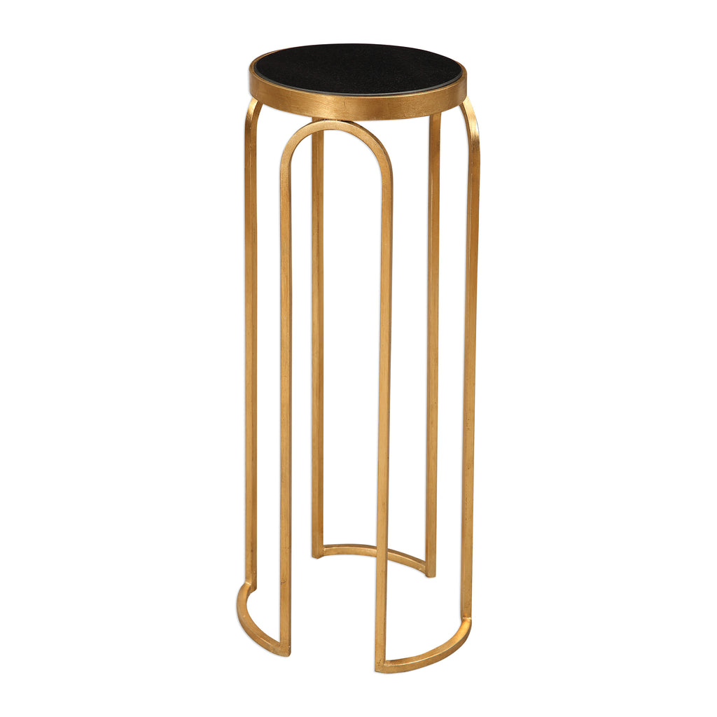 Novalie Gold Accent Table