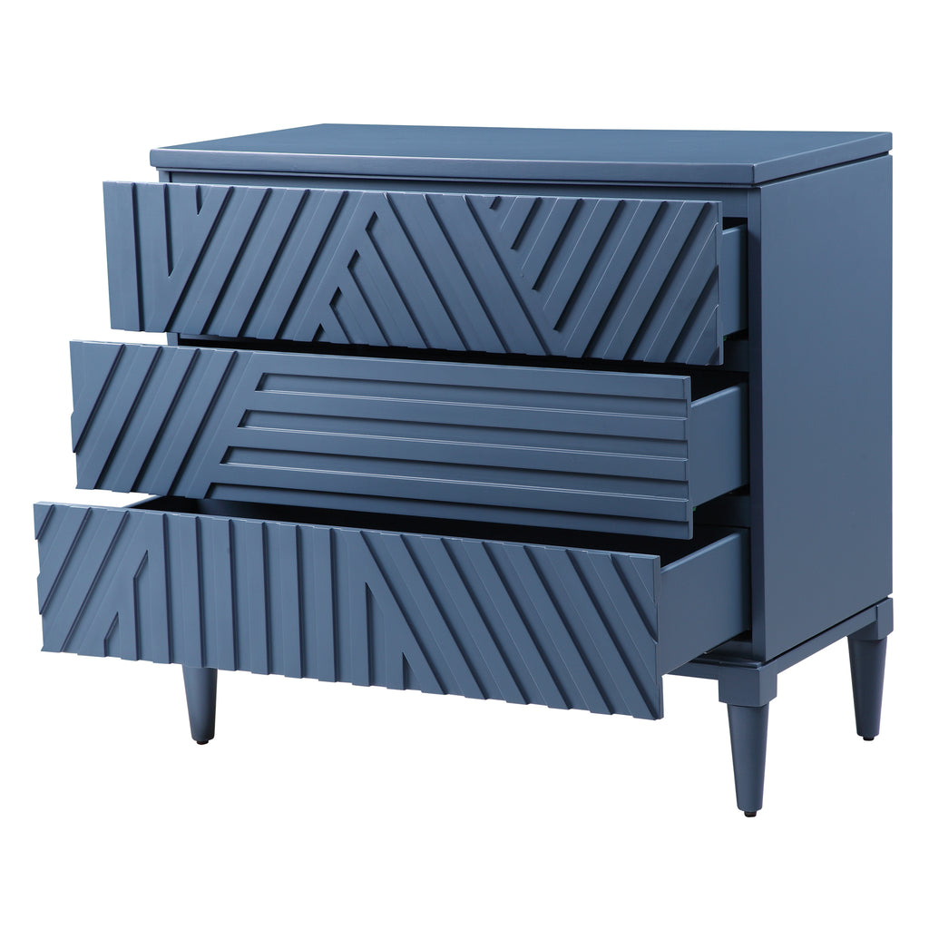 Colby Blue Drawer Chest