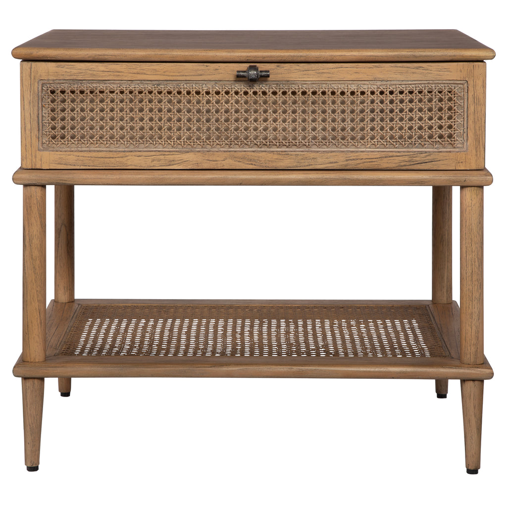 Coast Tattan Cane Side Table