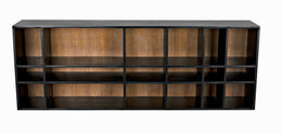 Messer Shelf, Hand Rubbed Black and Gray Wash