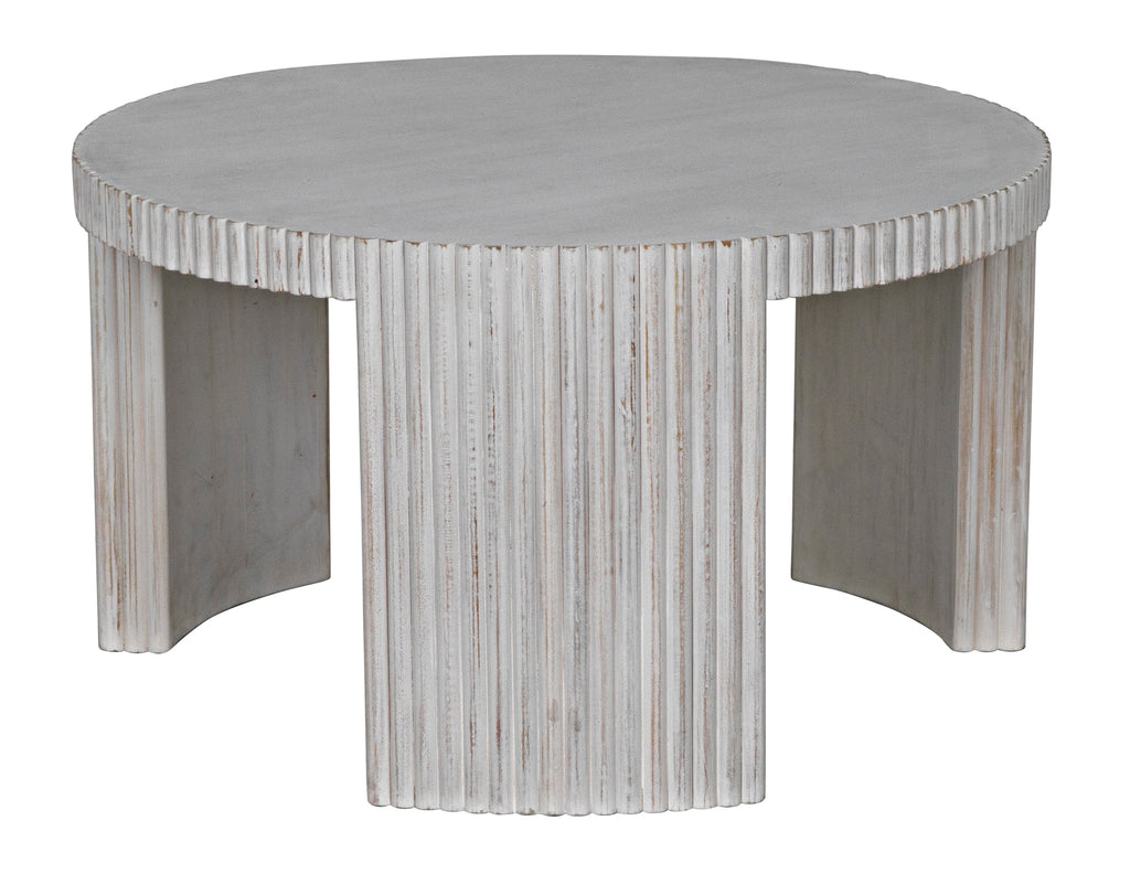 Jgor Side/Coffee Table, White Wash