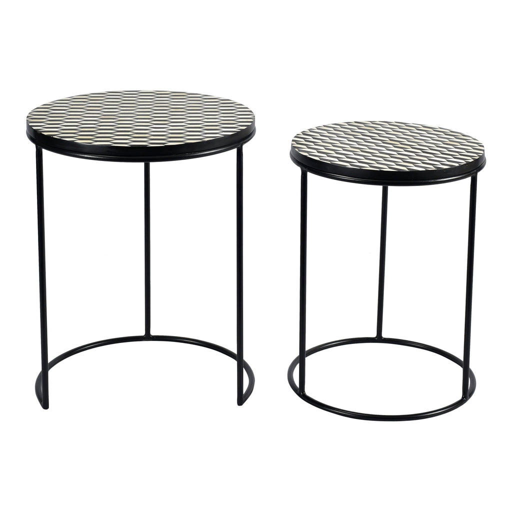 Optic Nesting Tables Set Of 2