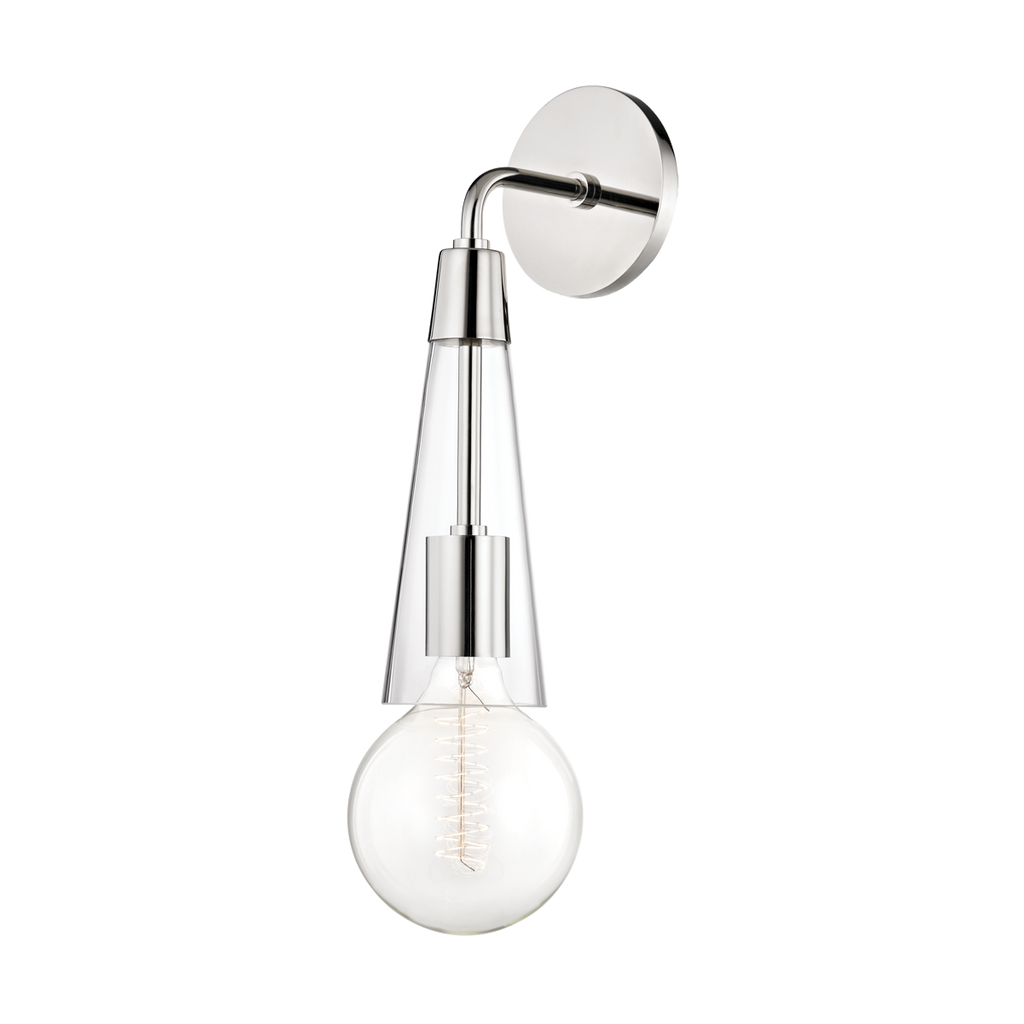 Joni Wall Sconce - Polished Nickel