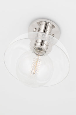 Kyla Semi Flush - Polished Nickel