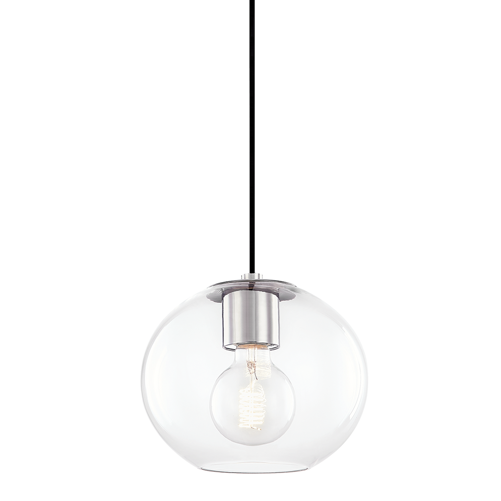 Margot Pendant 8" - Polished Nickel